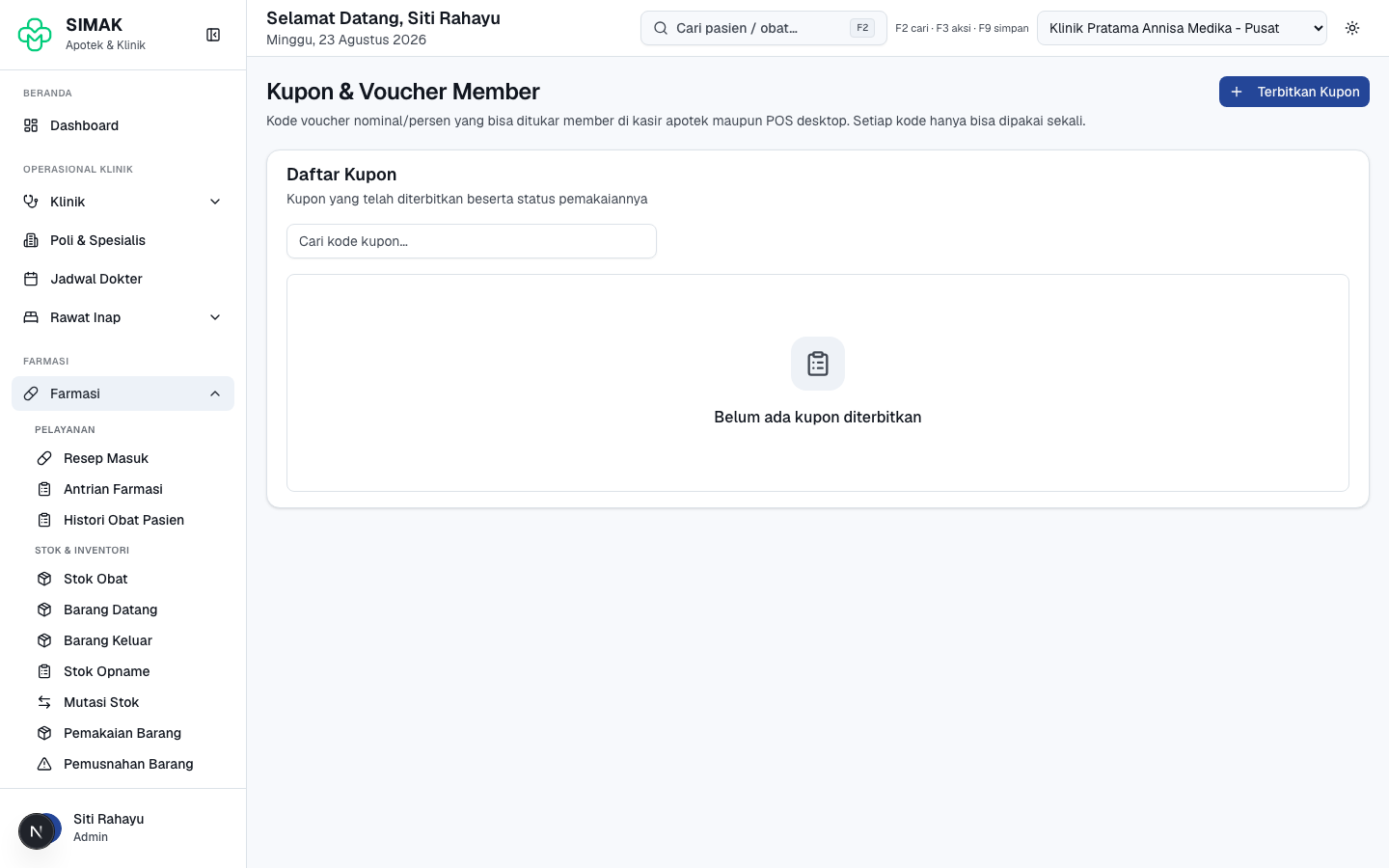 Kupon & Voucher Member